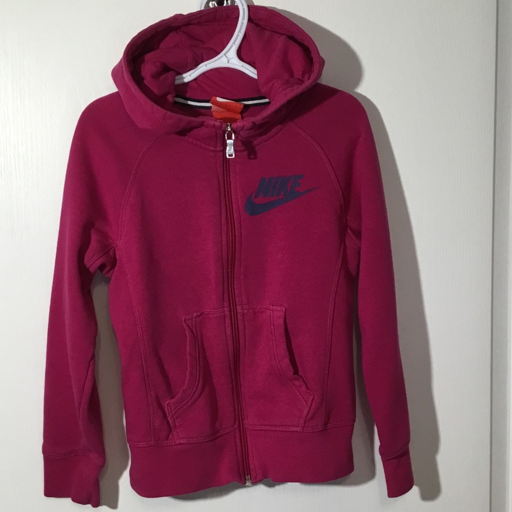 3 for $ 15 Nike Kids Fuchsia Hoodie with Nike Logo